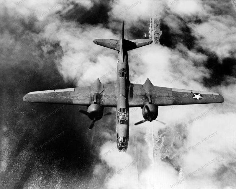 8x10 Print Army Aircraft Douglas A-20 Havoc Light Bomber 1942 #8B09810A