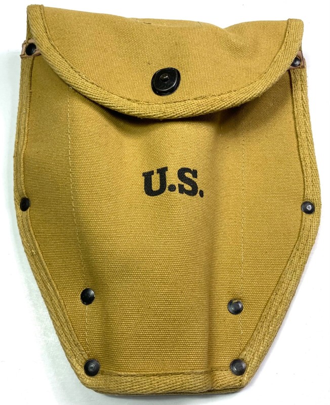 WWII US M43 M1943 ENTRENCHING SHOVEL TOOL CARRIER COVER-KHAKI