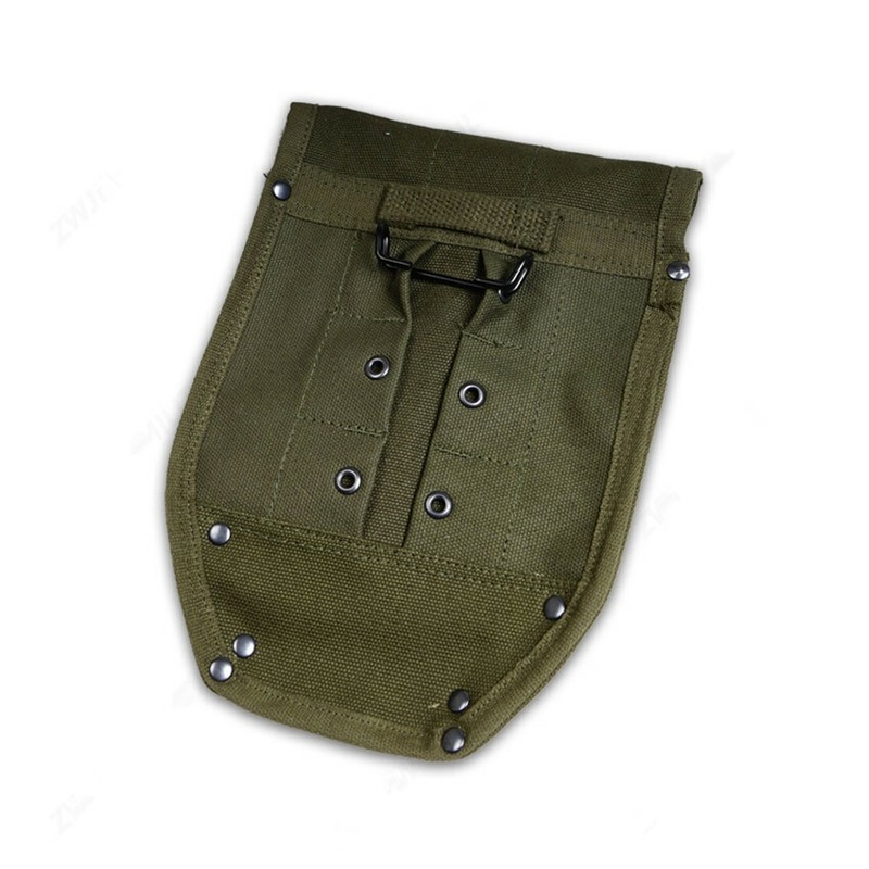 WWII WW2 US M1945 Folding Spade Shovel Cover Army Green gallery