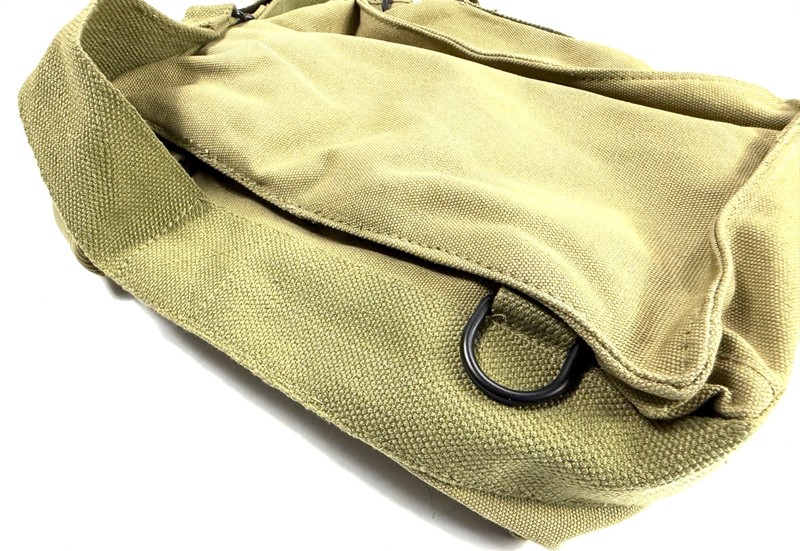 WWII US ARMY INFANTRY GP M1 AMMO GENERAL PURPOSE EQUIPMENT CARRY BAG & STRAP-OD3 gallery