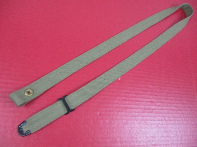 WWII US GI M1 Carbine C-Tip Lt OD Canvas Sling w/Oiler Dated 1943 - Reproduction gallery