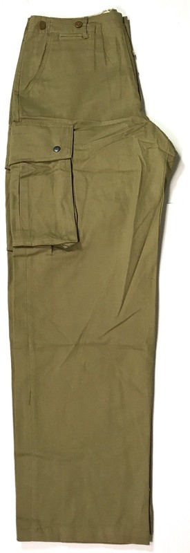 WWII US AIRBORNE PARATROOPER UNREINFORCED M42 JUMP TROUSERS-3XLARGE gallery