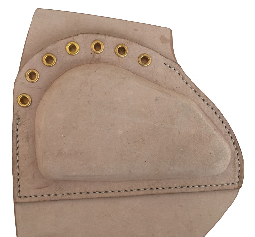 Leather Sniper Rifle Cheek Pad for WWII U.S. Garand Embossed US -Reproduction gallery