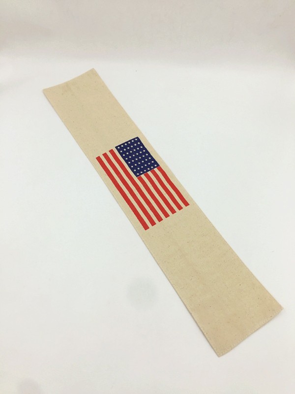 WW2 US ARMY AIRBORNE/PARATROOPER 48 STAR AMERICAN FLAG ARM BAND gallery