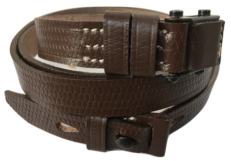 German WWII Kar 98 K98 98K Kar98 K43 Brown Leather Sling (Brown) gallery