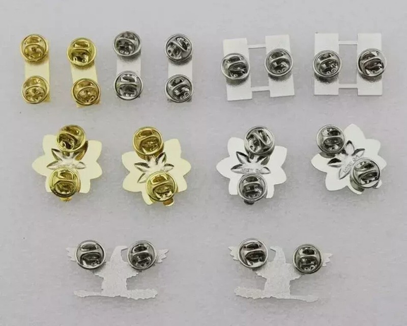 U.S. US ARMY OFFICER'S RANK INSIGNIA PIN BADGE COLLAR PIN full size-6 pairs gallery