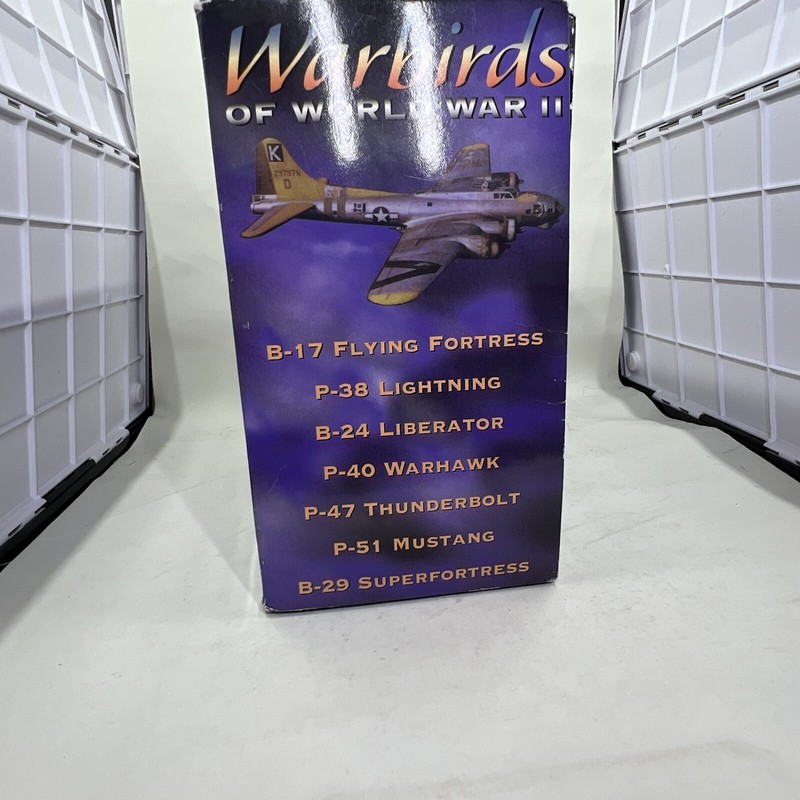 Warbirds of WW II VHS 7 Tape Set Preowned Good Condition Planes Angels 1939-1945 gallery