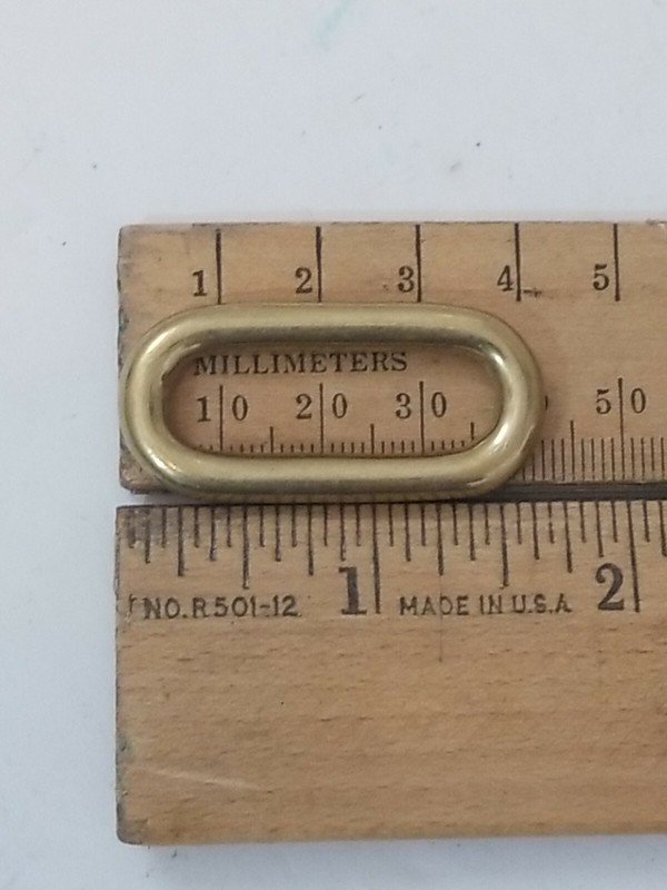 Sling Repair Replacement Parts Kit Brass Plated Hooks For 1907 Leather Slings gallery