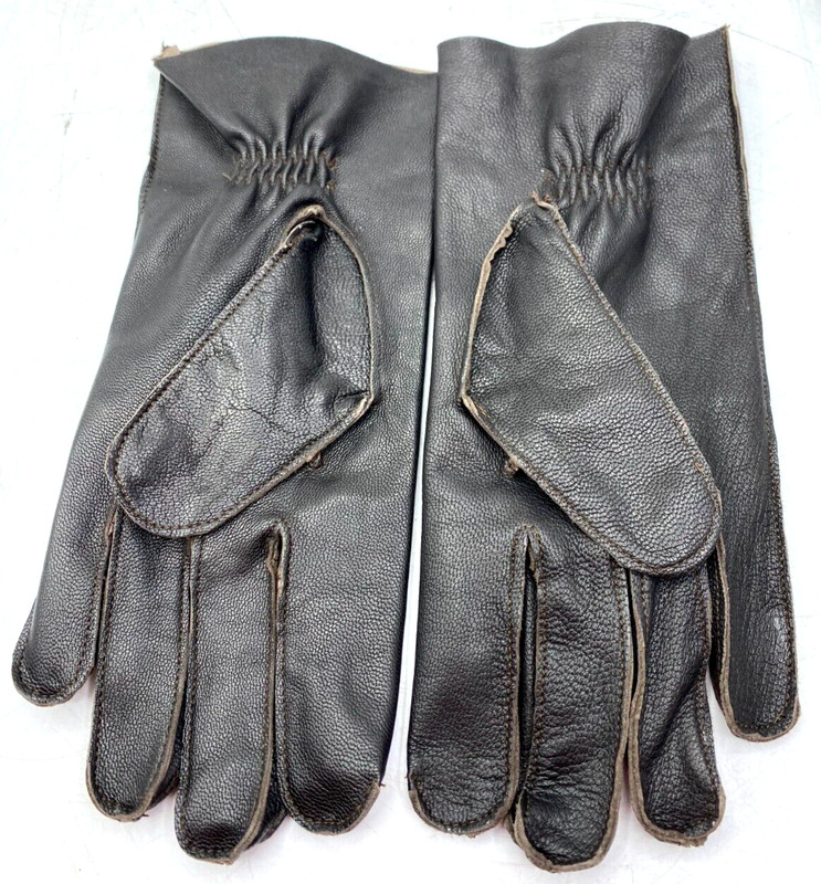 Garcia Aviation Type B-3 Flying Gloves Specification No. 3144 Brown Size M New gallery