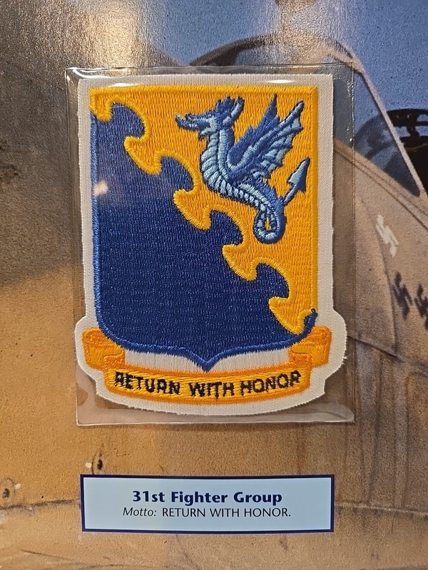 WWII Emblems Of Air War Patch 31st Fighter Group "Return With Honor" gallery