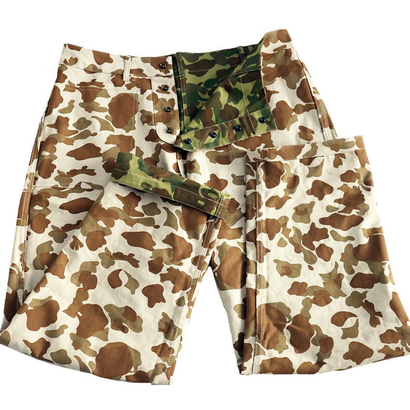 WW2 US ARMY USMC Pacific camouflage UNIFORM AND M1 HELMET WITH COVER USMC LEGGIN gallery