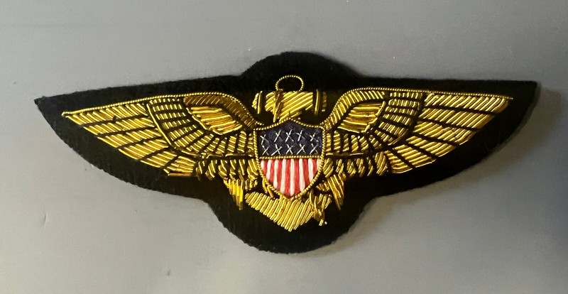 NAVAL AVIATOR GOLD BULLION WINGS