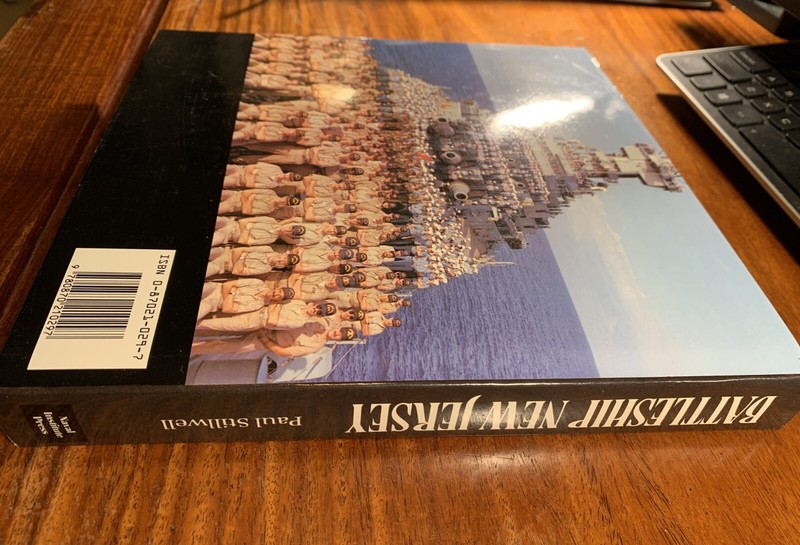 Battleship of New Jersey Hardcover SIGNED by Paul Stillwell gallery