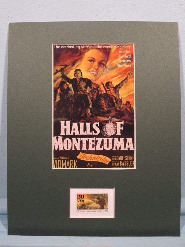 U.S. Marines Seize Saipan honored by their own stamp