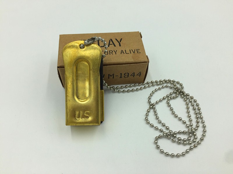 WW2 US Army Airborne CRICKET CLICKER American D-Day Normandy Landing Para