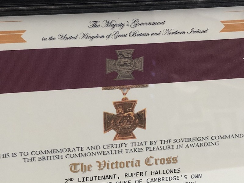 THE VICTORIA CROSS COMMEMORATIVE CERTIFICATE ~ Type 1 w/Free Custom Printing gallery