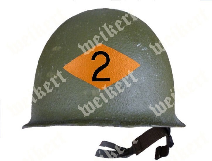 Water decals - DEC867 - showing the insignia for US ARMY helmets - 2nd RANGERS