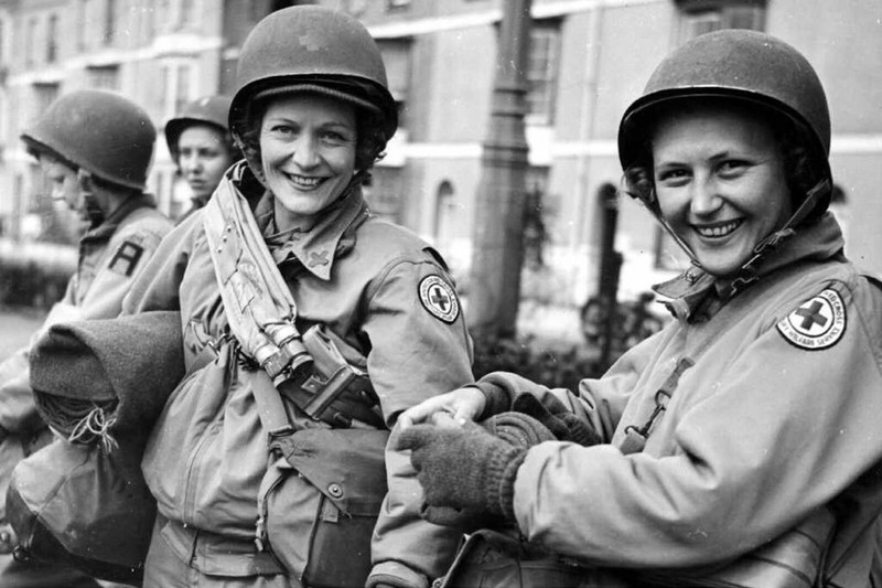 Red Cross Women Related WW2 Photo Glossy 4*6 in V023