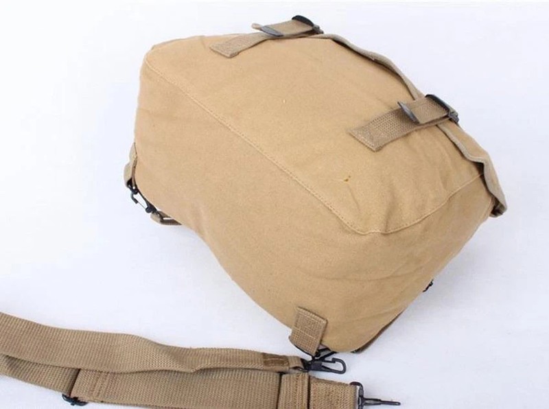 WWII WW2 US Army M1936 M36 Musette Field Bag Military Back Pack Haversack- US002 gallery