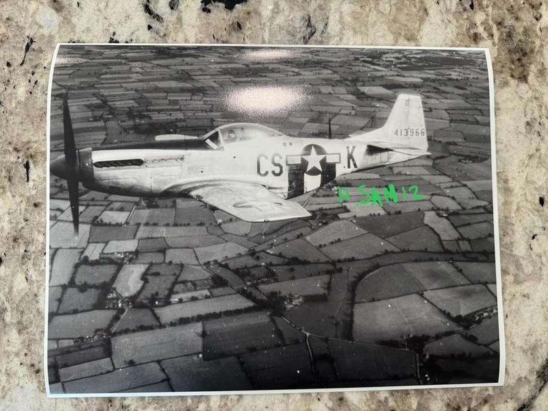 P51 Mustang WWII 11×14 Poster
