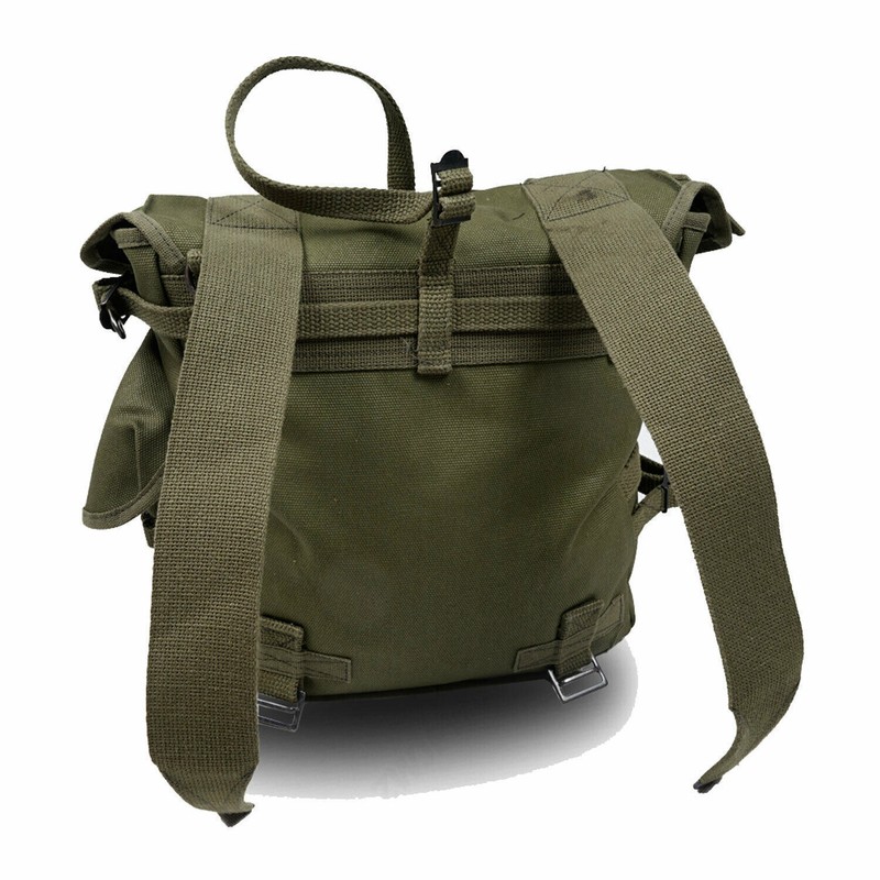 Vietnam War US Army M1945 Backpack Knapsack Haversack Upper Pack Strap Belt Set gallery