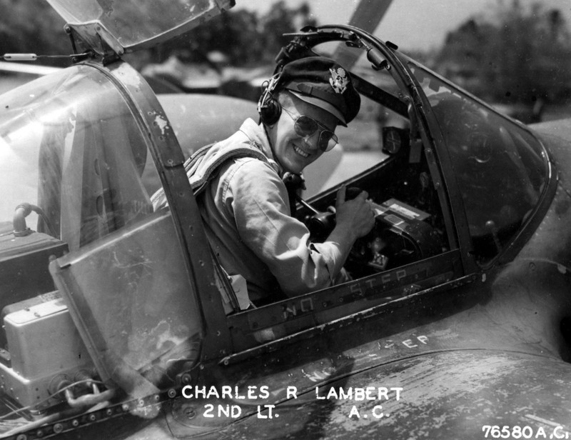 WW2 WWII Photo World War Two / USAAF F-5 Reconnaissance Pilot India P-38