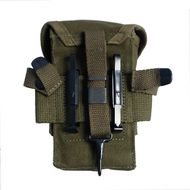 M1956 LONG POUCH AMERICAN HARD PURSE WW2 US ARMY VIETNAM UNIVERSAL AMMO PACK gallery