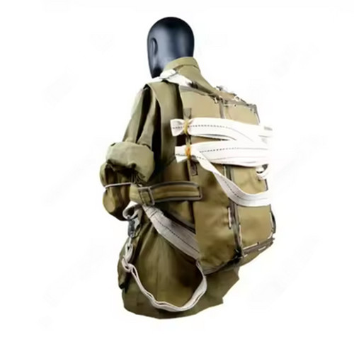 WW2 US PARATROOPER AIRBORNE T-5 PARACHUTE BAG BACKPACK NORMANDY D-DAY