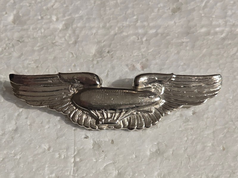 Reproduction WW2 US Army Air Force USAAF Dirigible Wings Pin HBS6