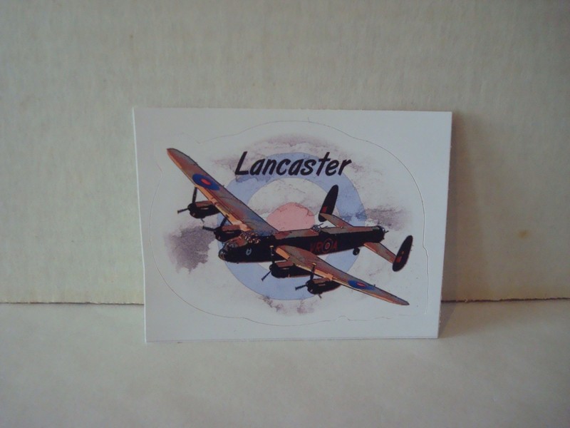 LANCASTER BOMBER STICKER DECAL 3&1/2 inches gallery