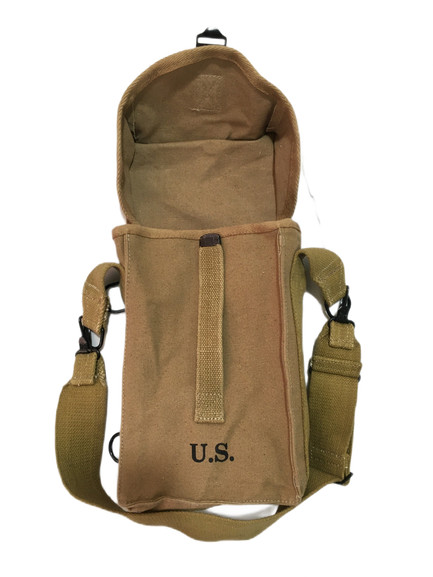 WWII US GP M1 AMMO GENERAL PURPOSE EQUIPMENT CARRY BAG KHAKHI gallery