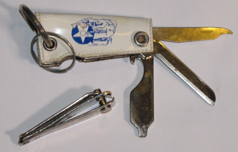 Tuskegee Airmen~Heart of Virginia Chapter 1988 Reunion Keychain/Pen Knife gallery