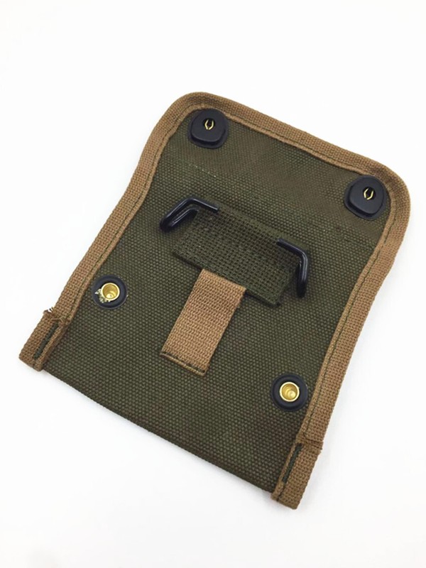 WW2 KOREAN WAR US ARMY KHAKI FIRST AID POUCH WITH HOOK Compass Bag Green gallery