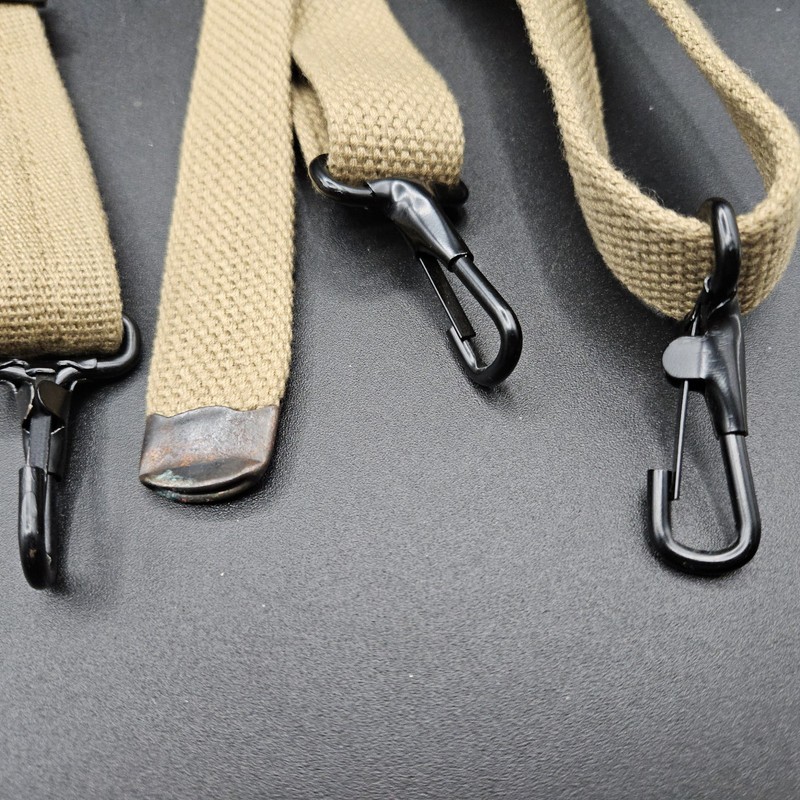 WWII M1936 Combat Field Pack Suspenders 74-S-389 REPRODUCTION gallery