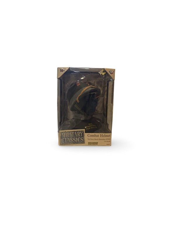 Gearbox Military Classics WWII M1 Combat Helmet 7th Navy Beach Battalion gallery
