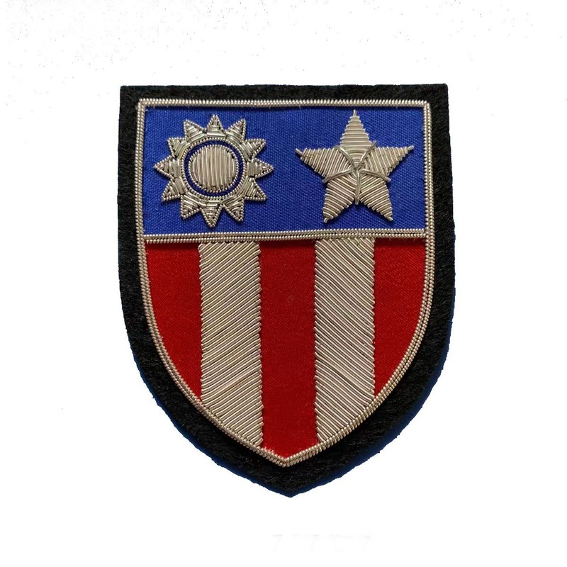 WWII CBI Patch Embroidered Metal wire-70353 gallery