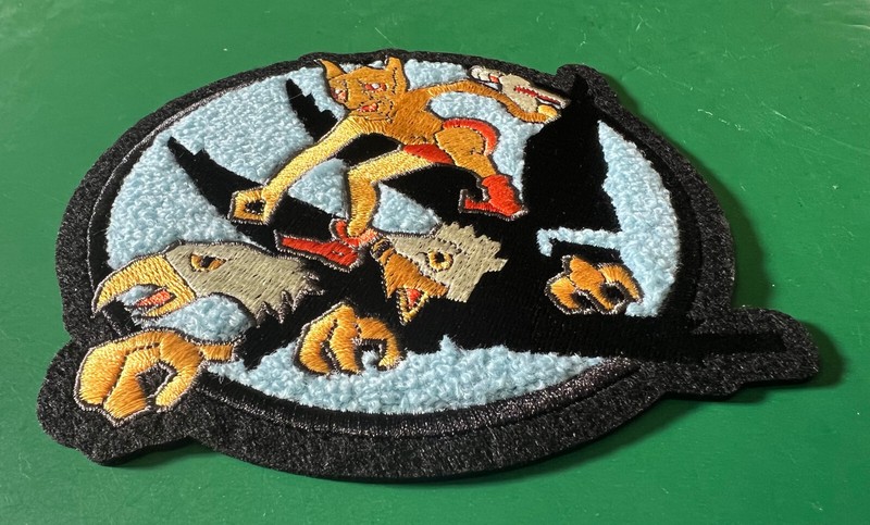 USAAF 339TH FIGHTER SQUADRON 5 INCH SQUADRON PATCH- CHINILLE gallery