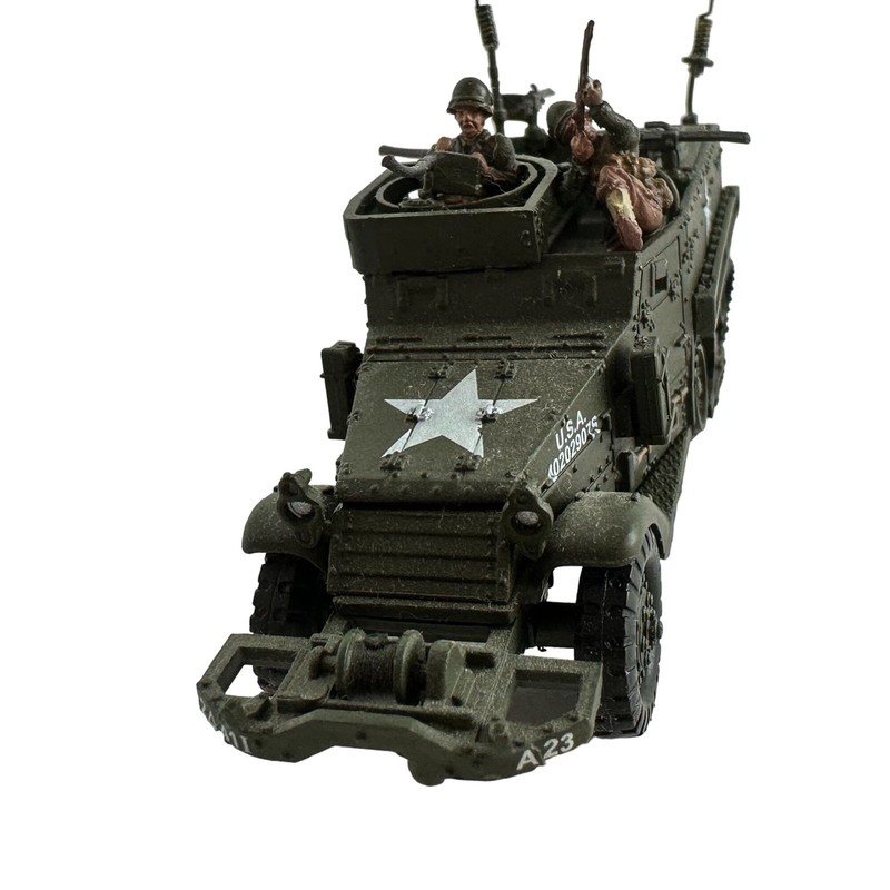 2006 Ultimax Half Track Miniature Military Truck with Two Soldiers gallery