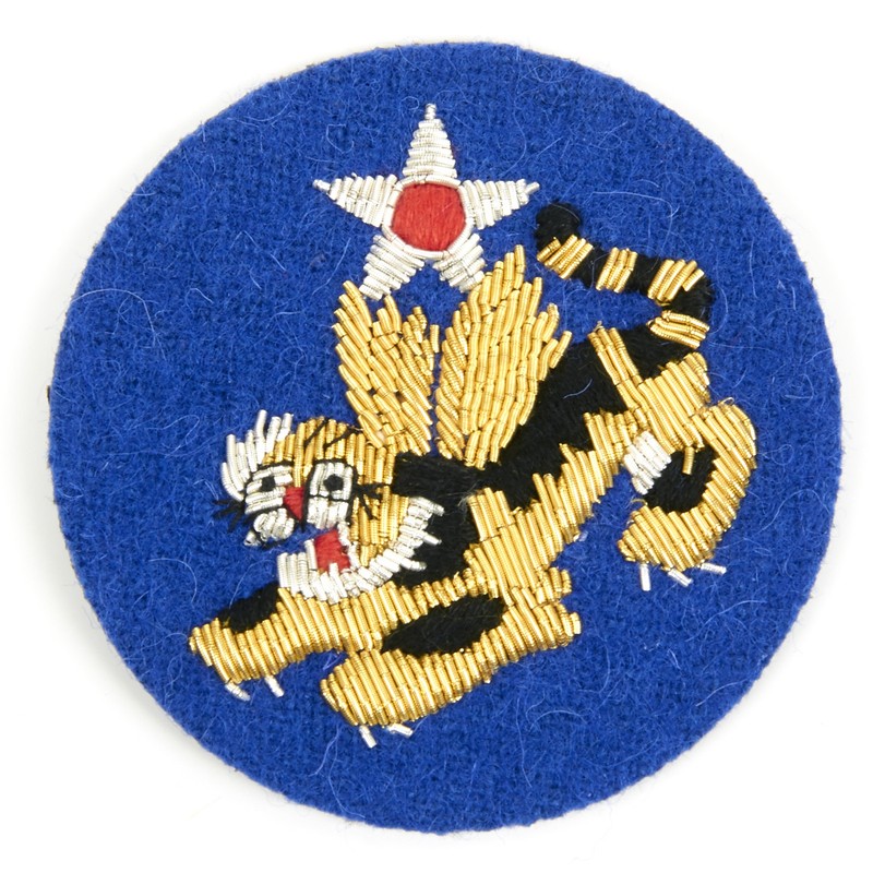 U.S. WWII Flying Tigers Shoulder Patch - 1st American Volunteer Group (AVG)