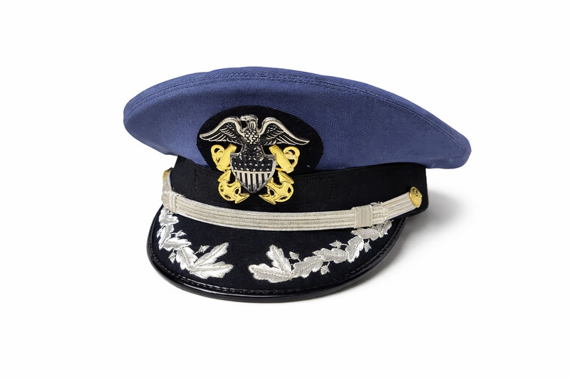 U.S. Navy senior officer Hat Cap Reproduction High Quality Gray Colour gallery