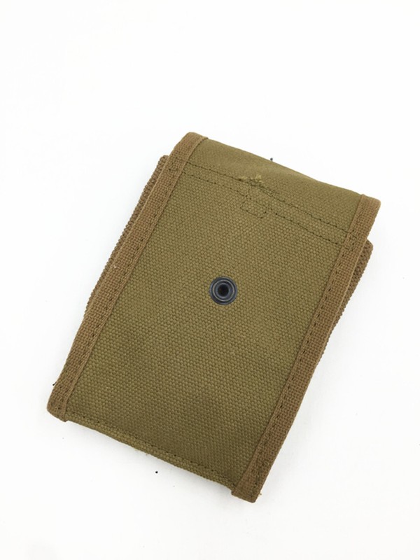 WWII WW2 US ARMY U.S. 1911 PISTOL DOUBLE MAGAZINE AMMO POUCH gallery