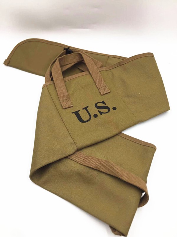 WW2 US Army garand Springfields Enfield Gun Cover Case Bag Rifle Carrier Soldier gallery