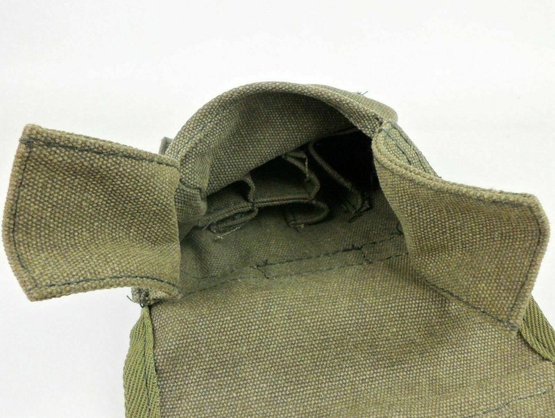 WW2 US ARMY USMC JUNGLE FIRST AID POUCH WITH HOOK RED CROSS POUCH KIT gallery