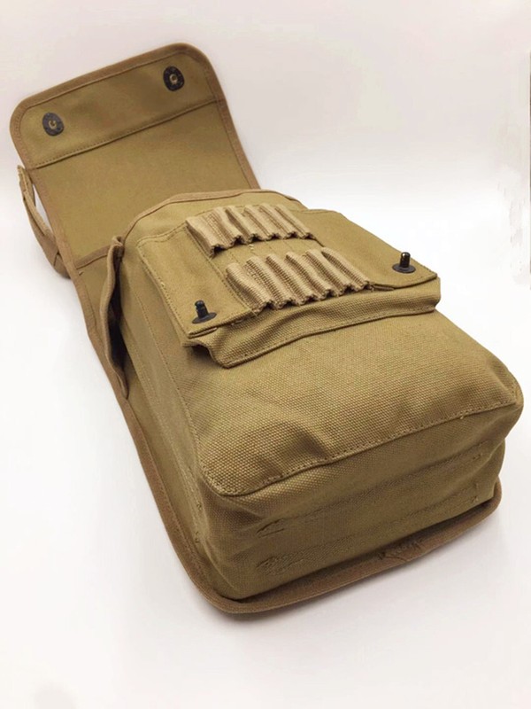 American Map Canvas Shoulder Bag for Men, Sundry Bag, One Shoulder Backpack gallery