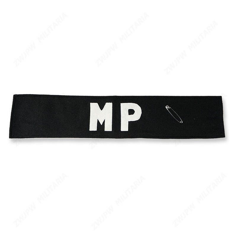 WW2 US ARMY MP WOOLEN ARMBAND BLACK REPLICA WW2 HIGH QUALITY