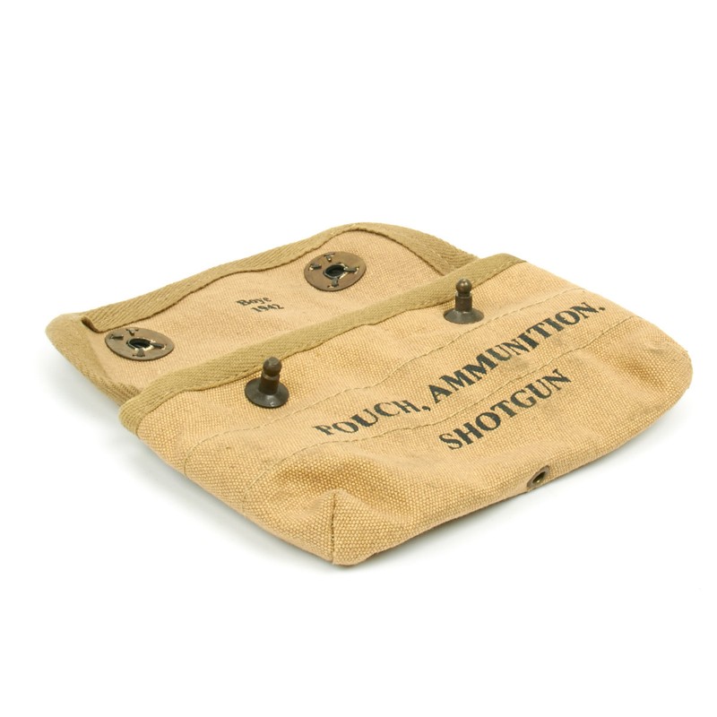 U.S. WWII Khaki Shotgun Shell Pouch gallery
