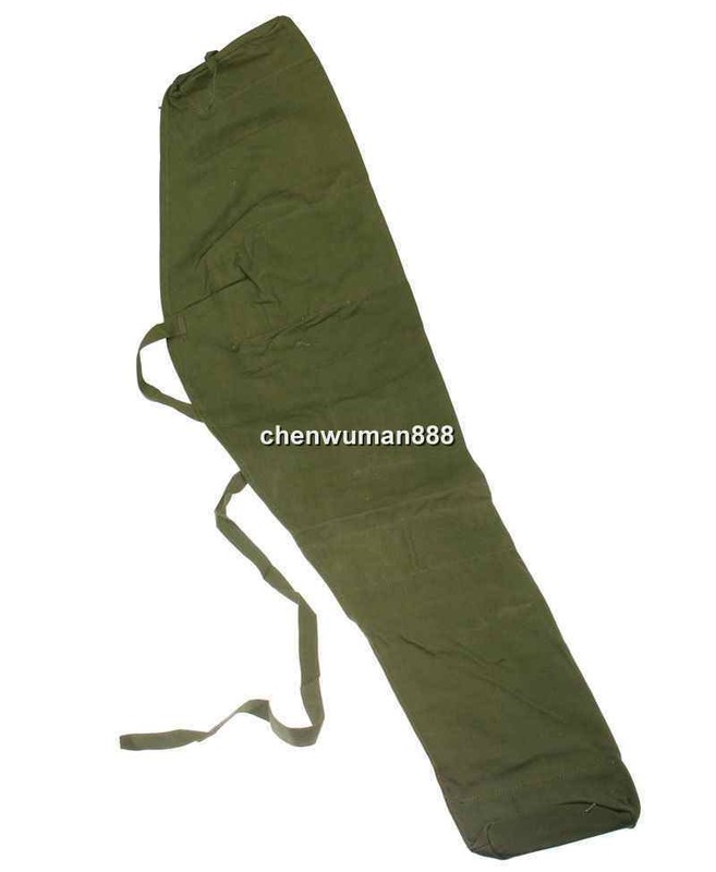 MILITARY SURPLUS VIETNAM WAR CHINESE PLA 56 TYPE CANVAS GUN CASE BAG -COVERS