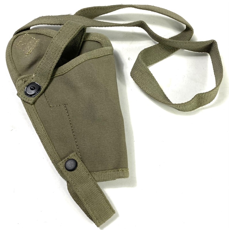 WWII US AIRBORNE PARATROOPER M3 RIGGER MADE .45 PISTOL SHOULDER HOLSTER-OD#3