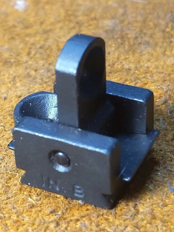 M1 Carbine Rear Sight Early Flip Type S INB stamped