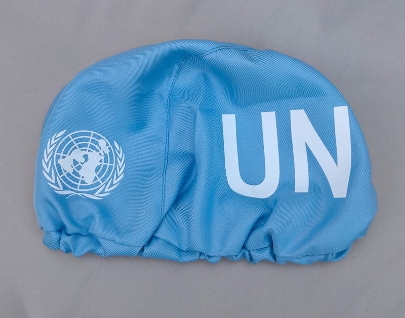 TACTICAL US UN UNITED NATIONS PEACEKEEPING FORCE M88 HELMET COVER HAT